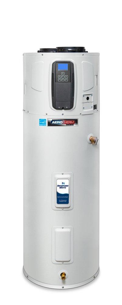 50 gal. 4/3 kW 240/208V Single Phase Hybrid Electric Heat Pump Water Heater 