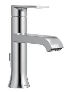 Single Handle Monoblock Bathroom Sink Faucet in Chrome