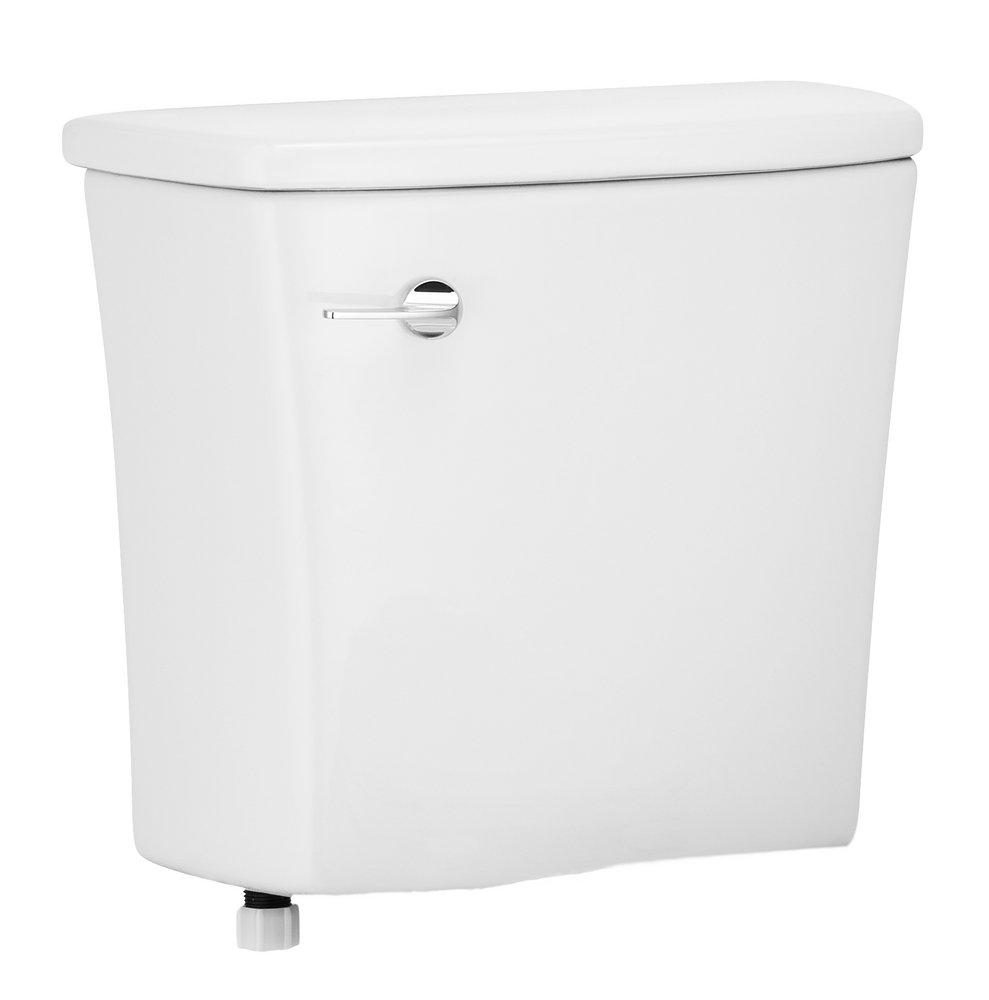 0.8 gpf Toilet Tank in White with Left Hand Trip Lever 