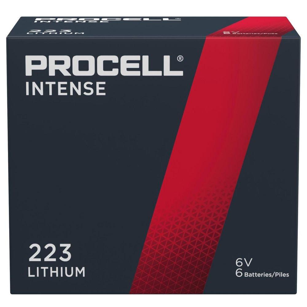 Lithium 223 Battery, 6V, 10-year Shelf Life 