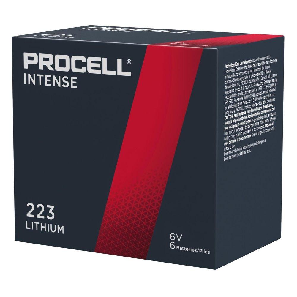 Lithium 223 Battery, 6V, 10-year Shelf Life 