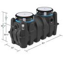 GB-250 w/ 4" Plain/FPT Conn/Cover