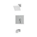 One Handle Single Function Bathrub & Shower Faucet in Polished Chrome 