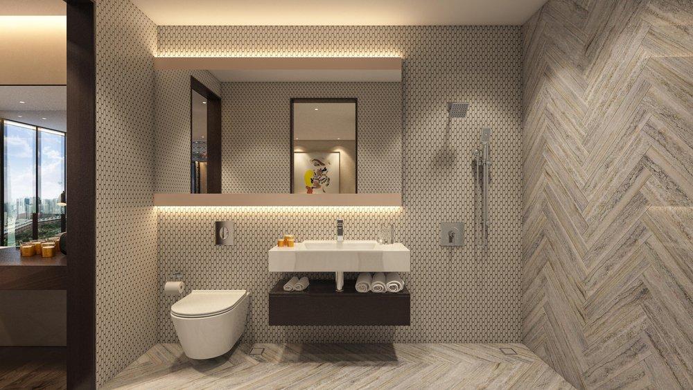 One Handle Single Function Bathrub & Shower Faucet in Polished Chrome 