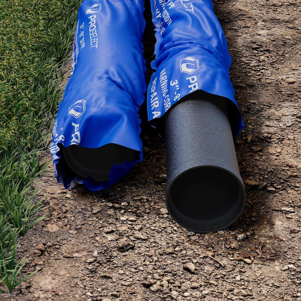 20" x 308' 8MIL Thick Blue Polywrap - 3-8 DIP 