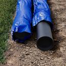 27" x 440' 8MIL Thick Blue Polywrap - 22 PERF 
