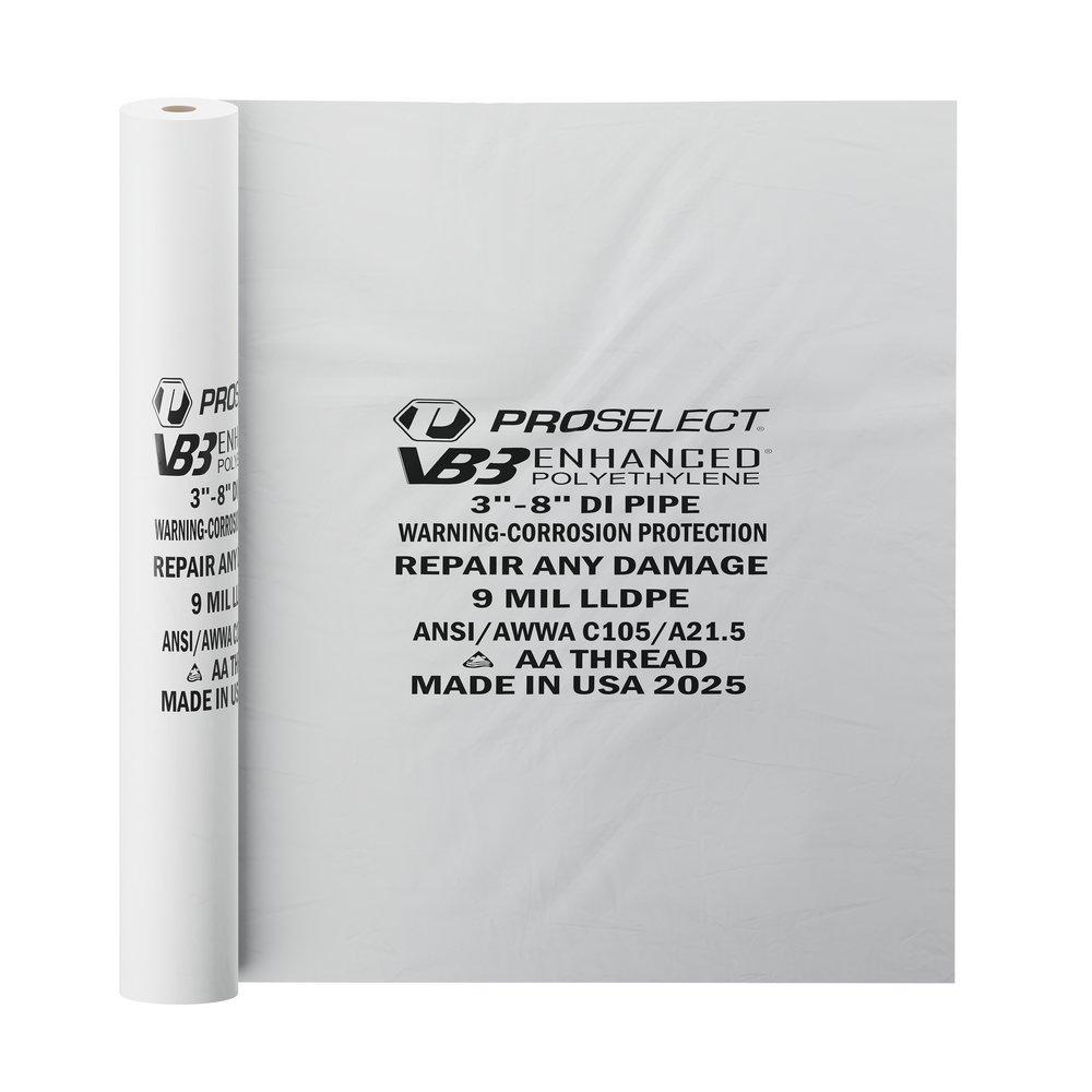 54" x 220' 9MIL Thick VB3 Polywrap - 20-24 DIP 
