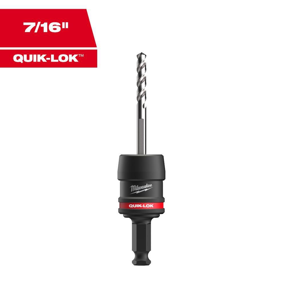 5PC 7/16 QUIK-LOK ARBOR SET 