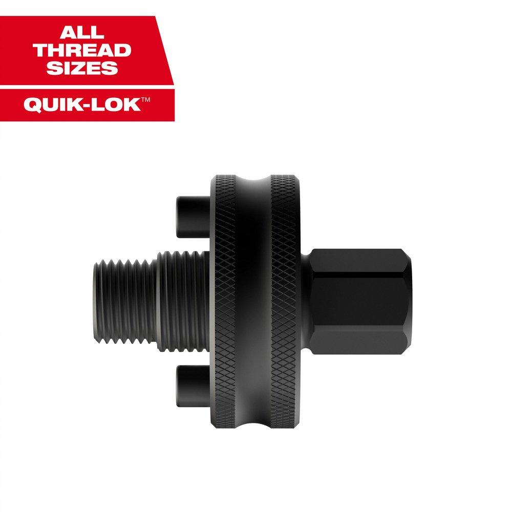 HOLE ENLARGEMENT THREAD ADAPTER FOR QUIK-LOK ARBORS 