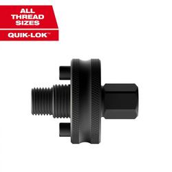 Hole Enlargement Thread Adapter For Quik-Lok Arbors