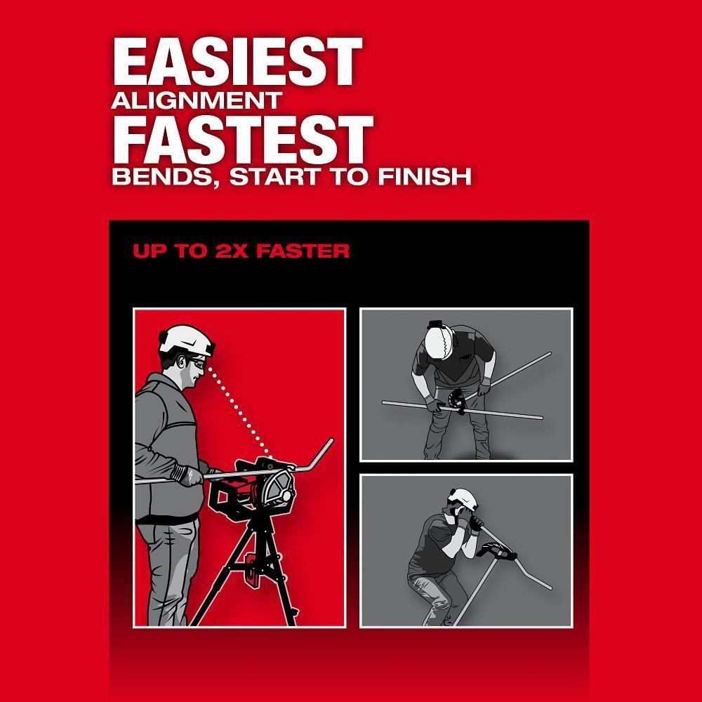 M18 FUEL BRANCH CONDUIT BENDER W/ AUTO-ZERO 