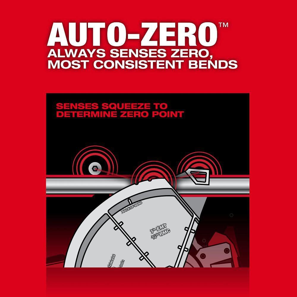 M18 FUEL BRANCH CONDUIT BENDER W/ AUTO-ZERO 