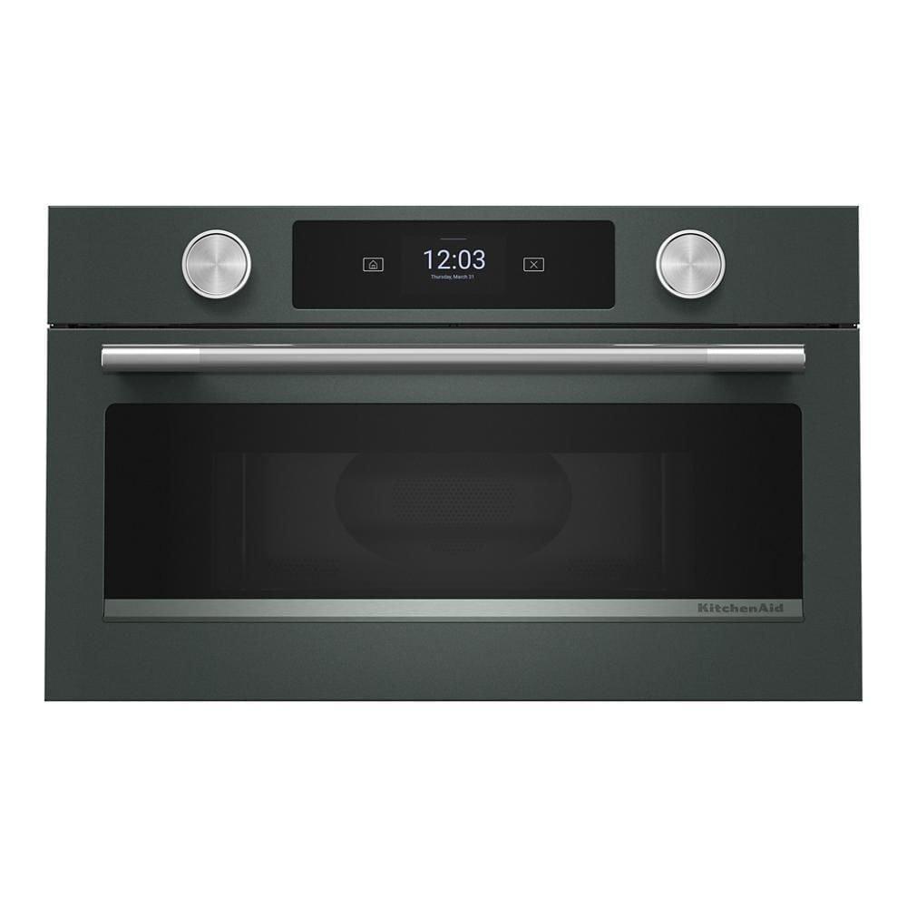 30" W Built In Wall Microwave Oven with Air Fry in Juniper 