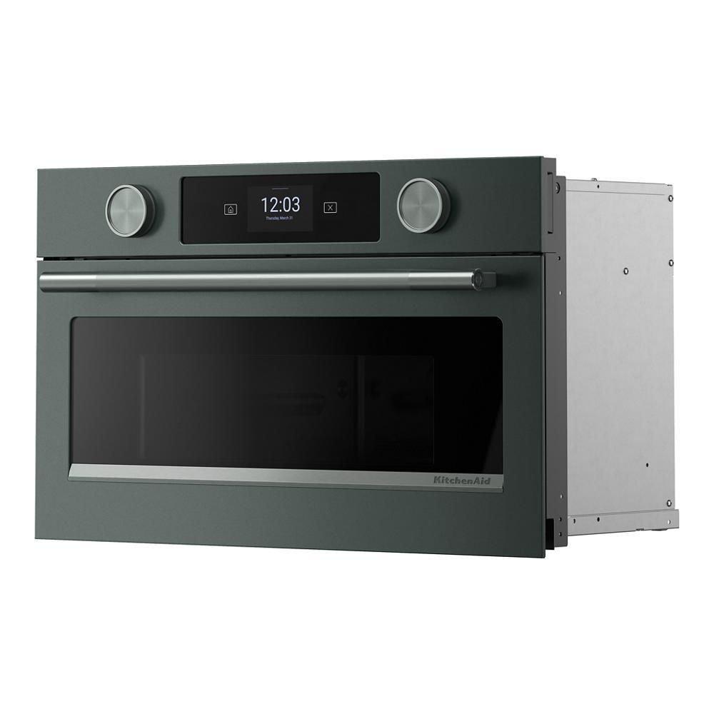 30" W Built In Wall Microwave Oven with Air Fry in Juniper 