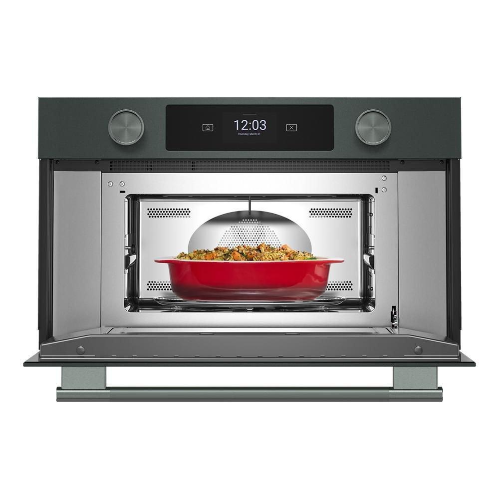 30" W Built In Wall Microwave Oven with Air Fry in Juniper 