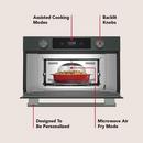 30" W Built In Wall Microwave Oven with Air Fry in Juniper 