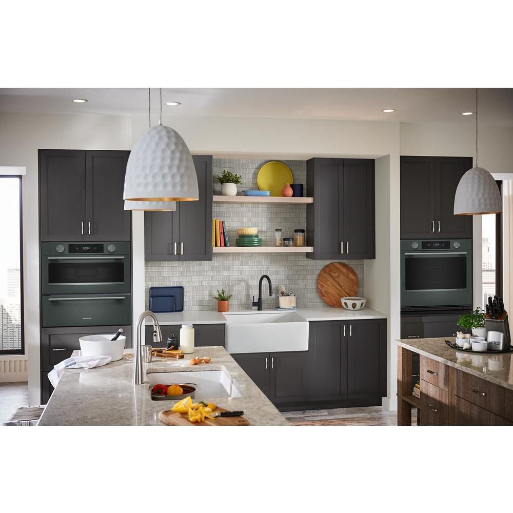 30" W Built In Wall Microwave Oven with Air Fry in Juniper 