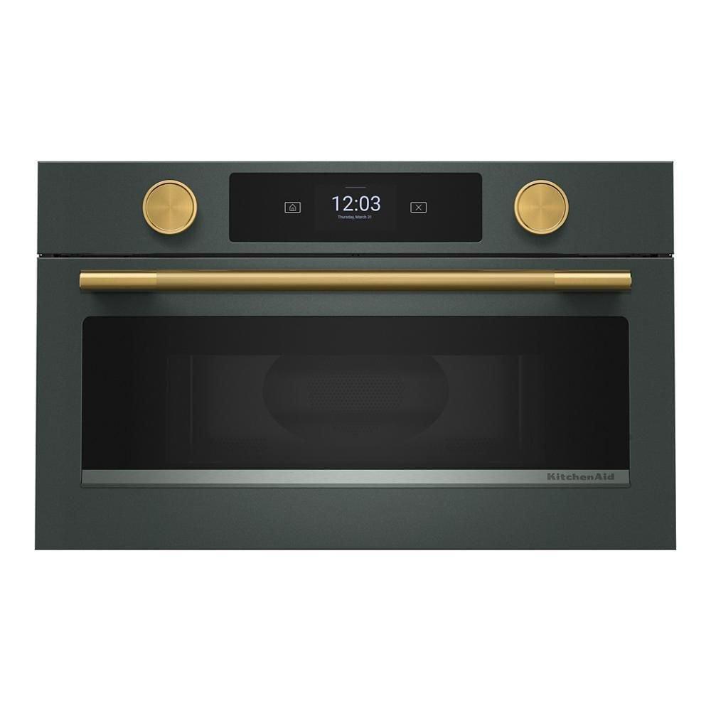 30" W Built In Wall Microwave Oven with Air Fry in Juniper 