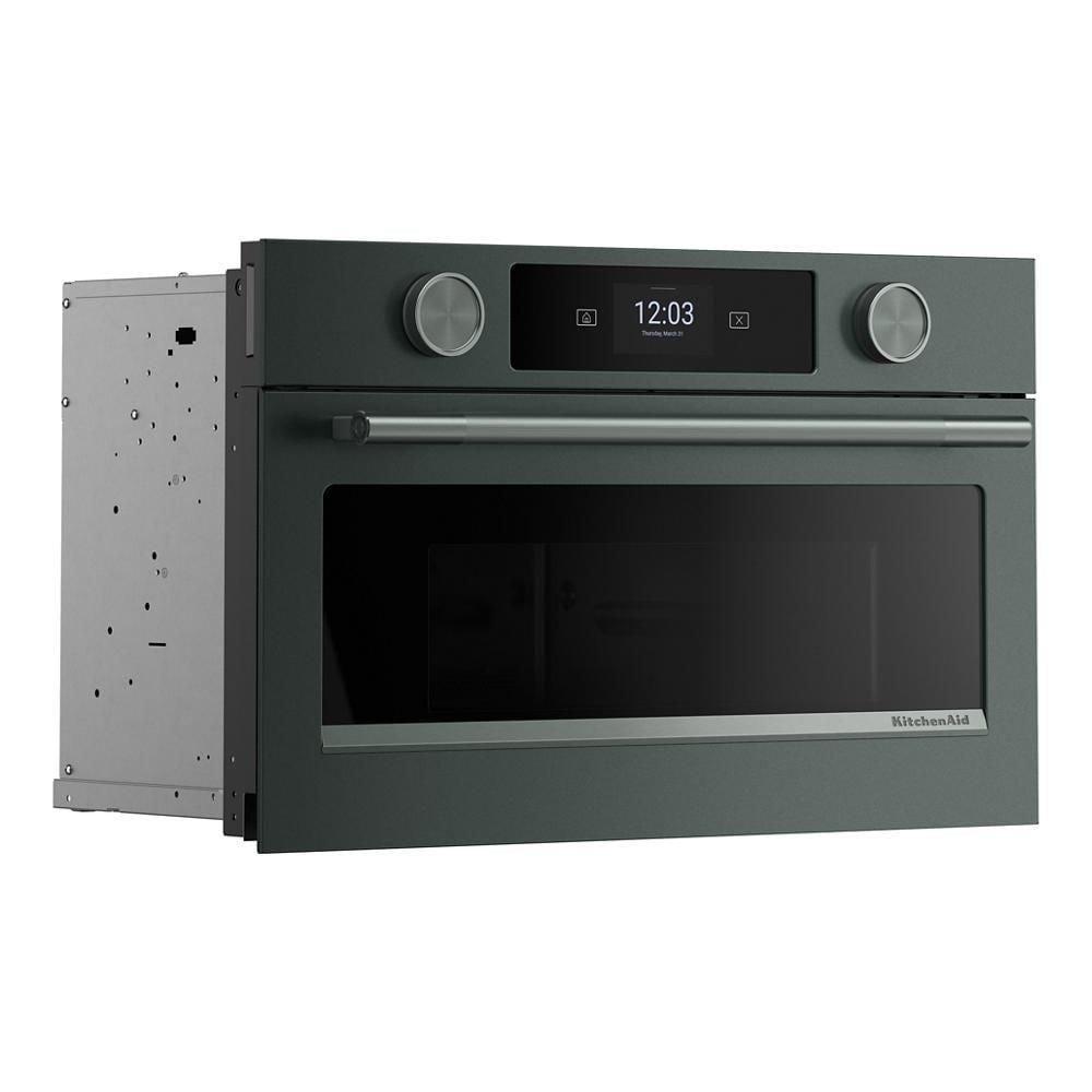 30" W Built In Wall Microwave Oven with Air Fry in Juniper 