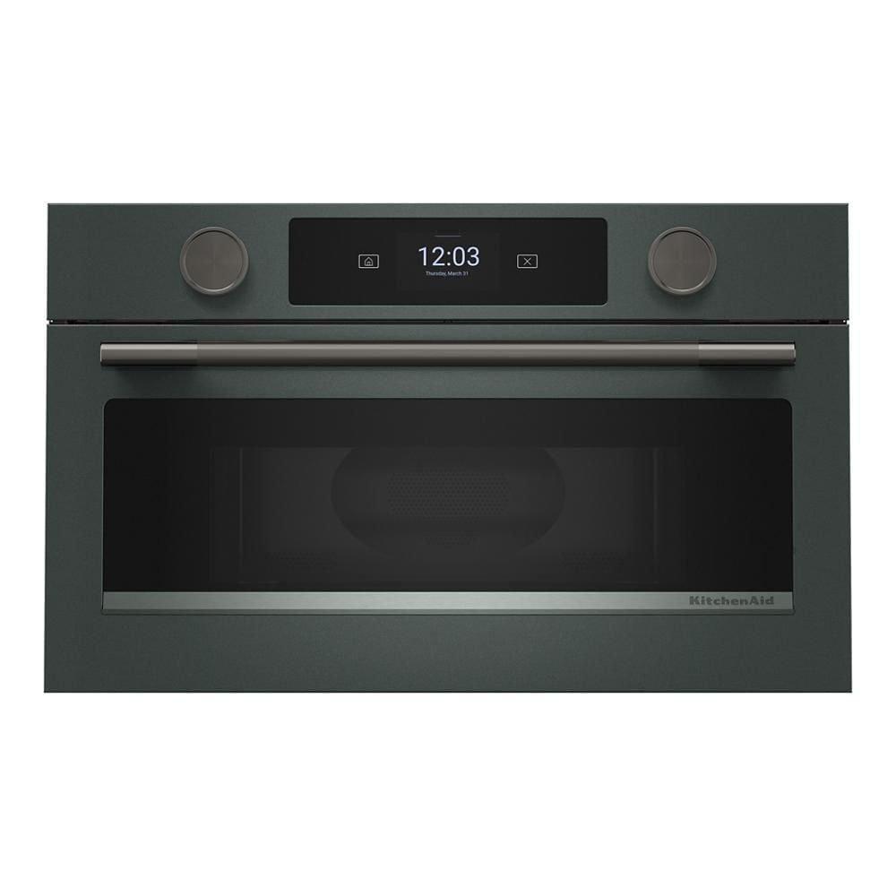 30" W Built In Wall Microwave Oven with Air Fry in Juniper 