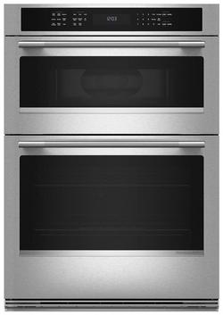 30"W Combination Built In Microwave and Oven with Air Fry and No Preheat in PrintShield Stainless Steel