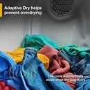 7.0 cu. ft. Electric Dryer with Adaptive Dry in White 