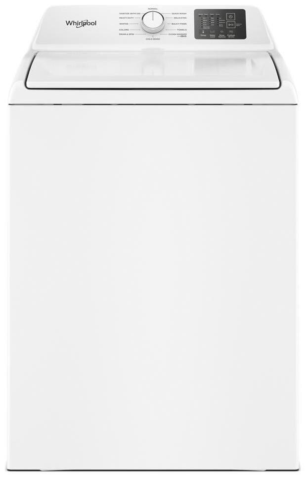 27-1/8 in.  4.1 cu. ft. Top Load Washer with Impeller in White 