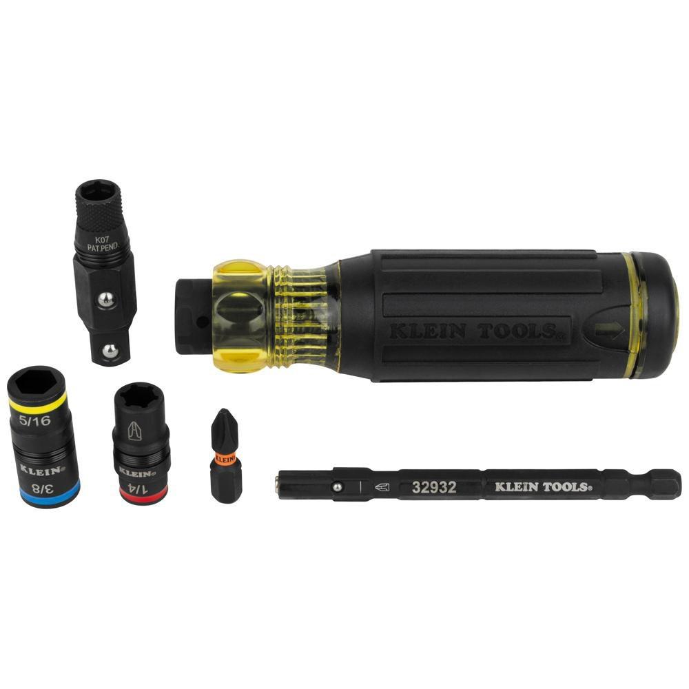 KNECT 17-IN-1 IMPACT-RATED HYBRID SCREWDRIVER / NUT DRIVER 