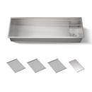 60 SYNTHOS SINK WITH BASIN RACKS AND DRAIN COVER 
