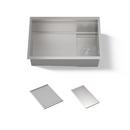 30 SYNTHOS SINK WITH BASIN RACKS AND DRAIN COVER 