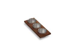 Walnut Prep Bowl Set