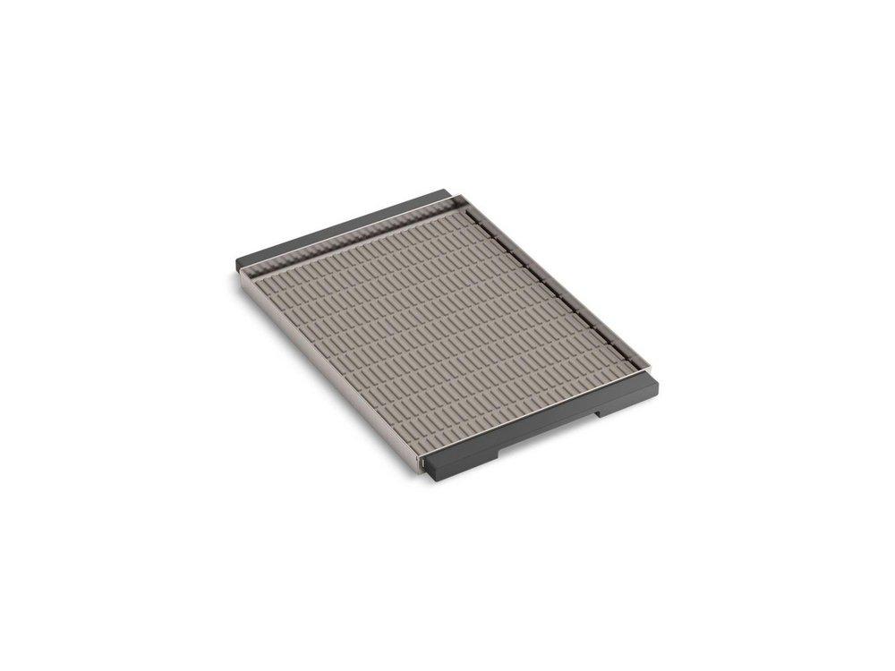 SERVING TRAY LG W/ MAT COMPRESSED WOOD 