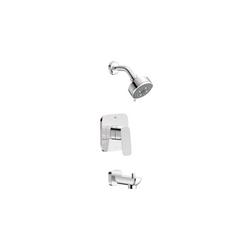 Single Handle Bathtub & Shower Faucet in StarLight Chrome (Trim Only)