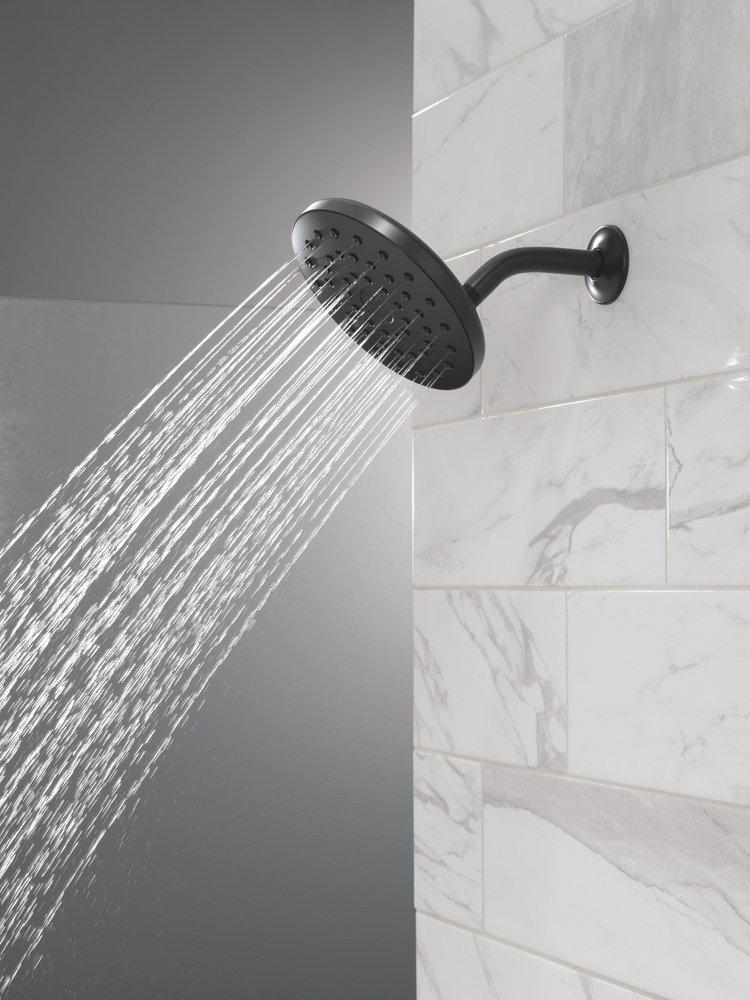 DELTA UNIVERSAL SHOWERING COMPONENTS: PIVOTPRO RAINCAN SHOWER HEAD 