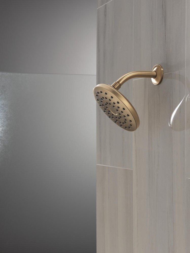 DELTA UNIVERSAL SHOWERING COMPONENTS: PIVOTPRO RAINCAN SHOWER HEAD 