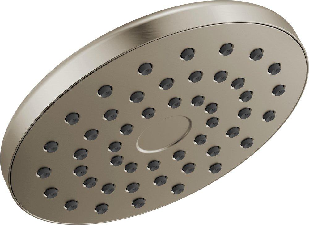 DELTA UNIVERSAL SHOWERING COMPONENTS: PIVOTPRO RAINCAN SHOWER HEAD 