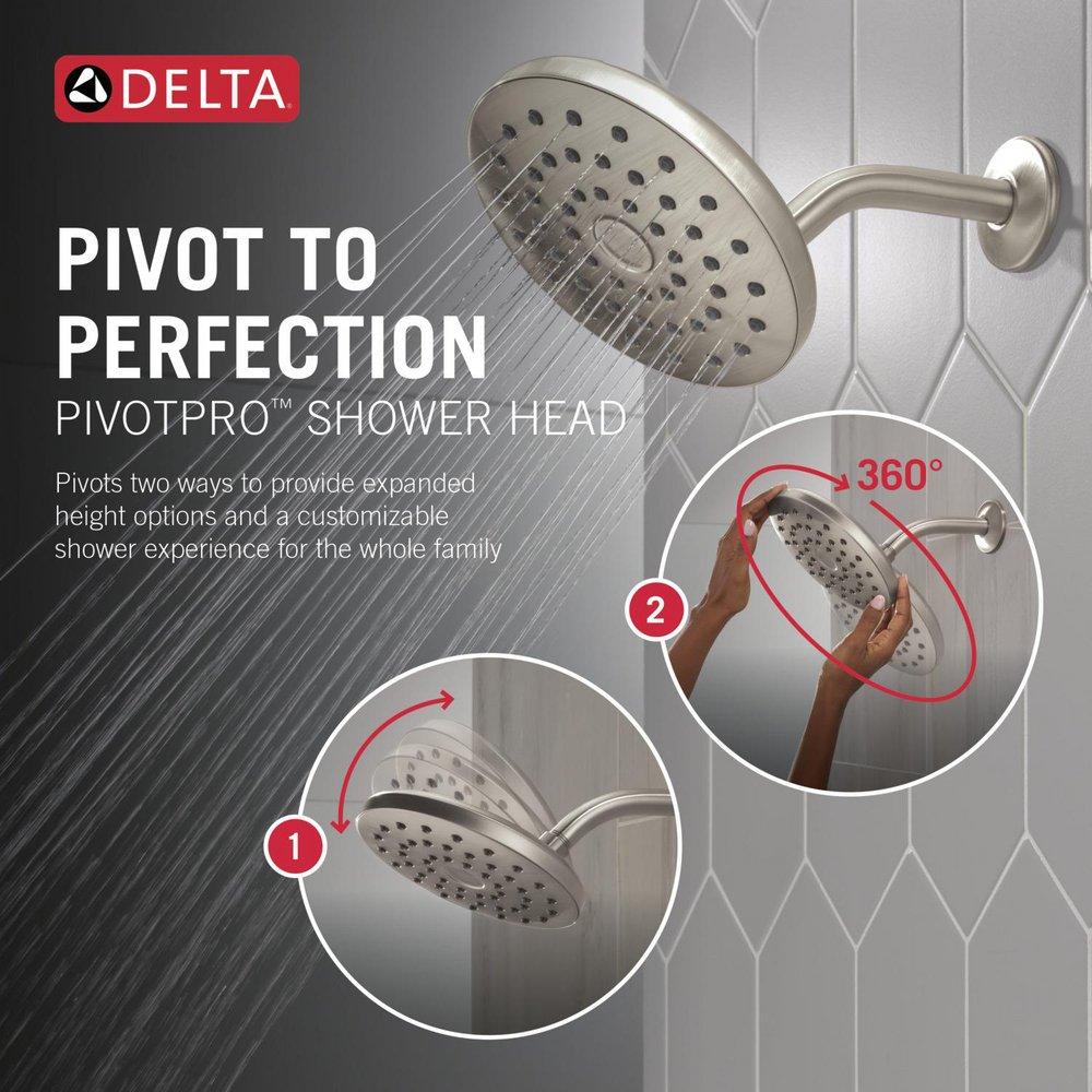 Single Function Showerhead in Lumicoat Stainless 