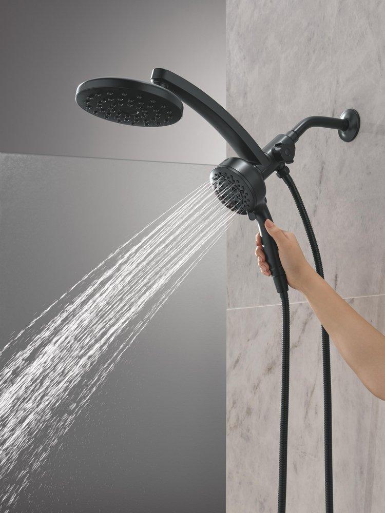 DELTA UNIVERSAL SHOWERING COMPONENTS: PIVOTPRO 3-IN-1 COMBINATION SHOWER 