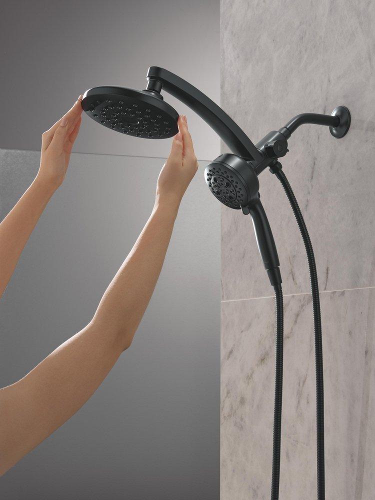 DELTA UNIVERSAL SHOWERING COMPONENTS: PIVOTPRO 3-IN-1 COMBINATION SHOWER 