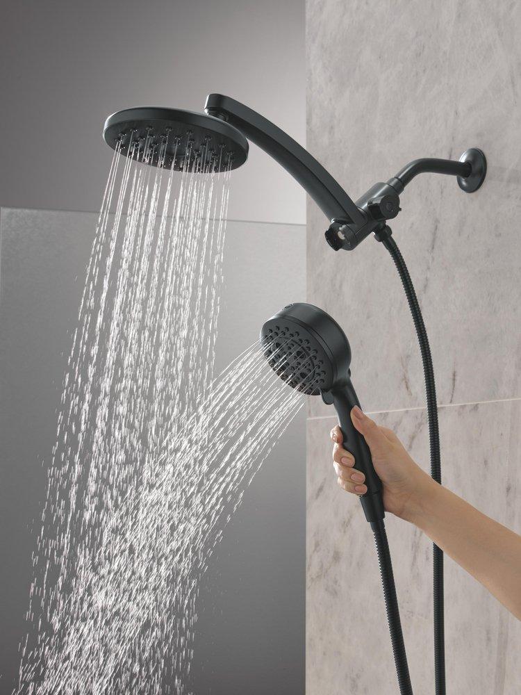 DELTA UNIVERSAL SHOWERING COMPONENTS: PIVOTPRO 3-IN-1 COMBINATION SHOWER 