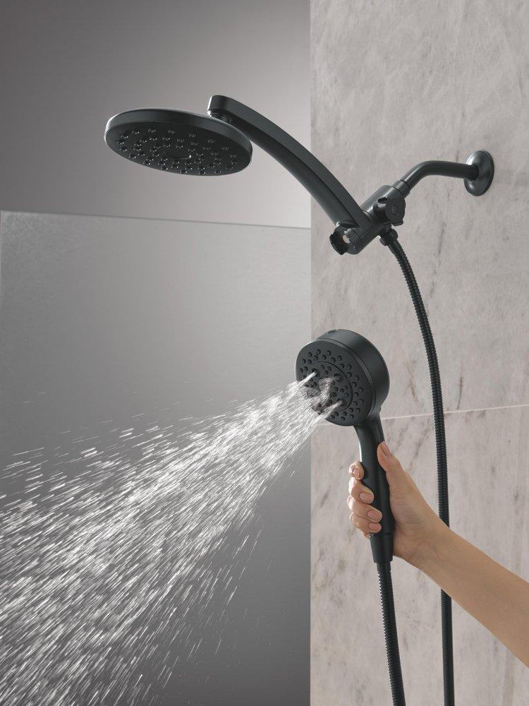 DELTA UNIVERSAL SHOWERING COMPONENTS: PIVOTPRO 3-IN-1 COMBINATION SHOWER 