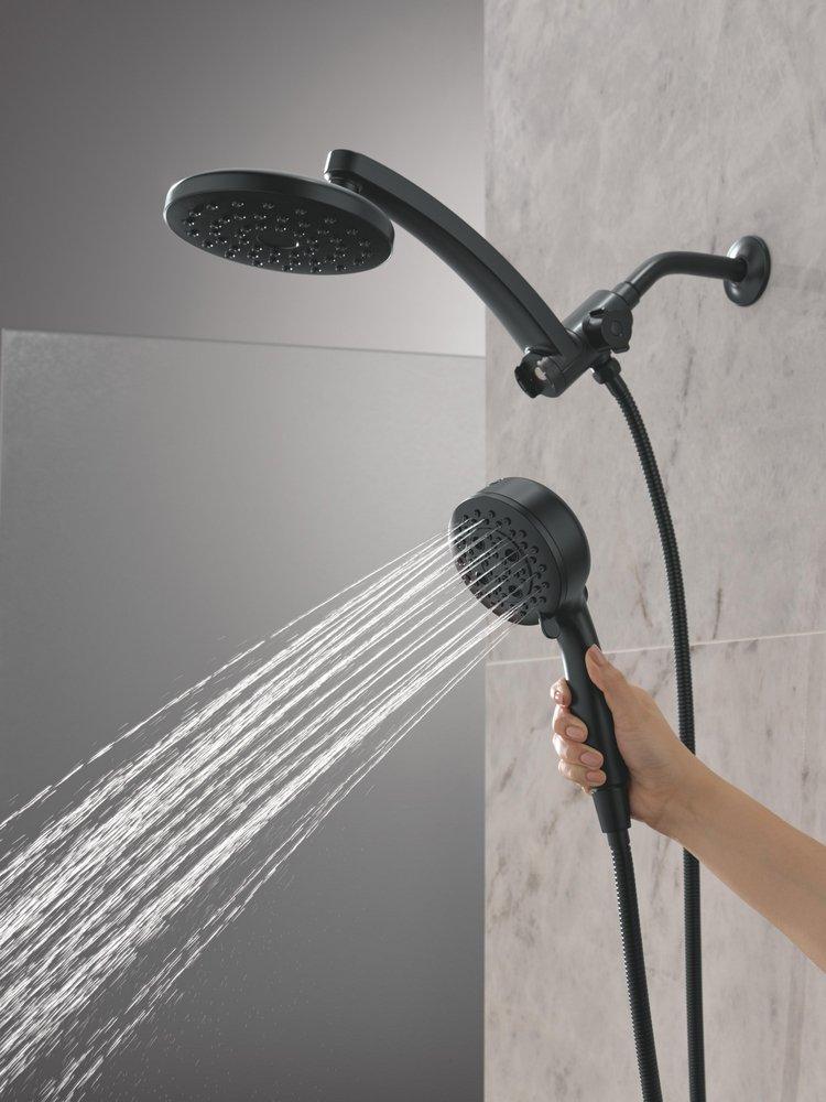 DELTA UNIVERSAL SHOWERING COMPONENTS: PIVOTPRO 3-IN-1 COMBINATION SHOWER 