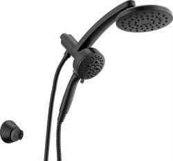 Multi Function Showerhead in Matte Black