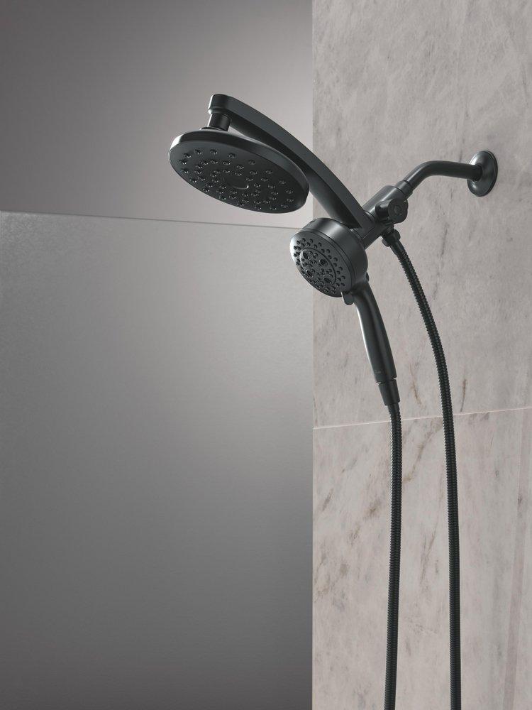 Multi Function Showerhead in Matte Black 