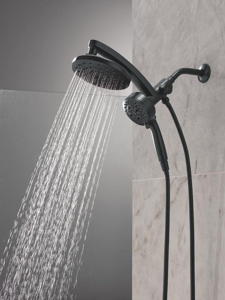 Multi Function Showerhead in Matte Black 
