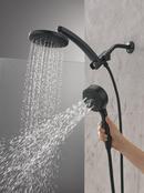 Multi Function Showerhead in Matte Black 