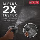 Multi Function Showerhead in Matte Black 