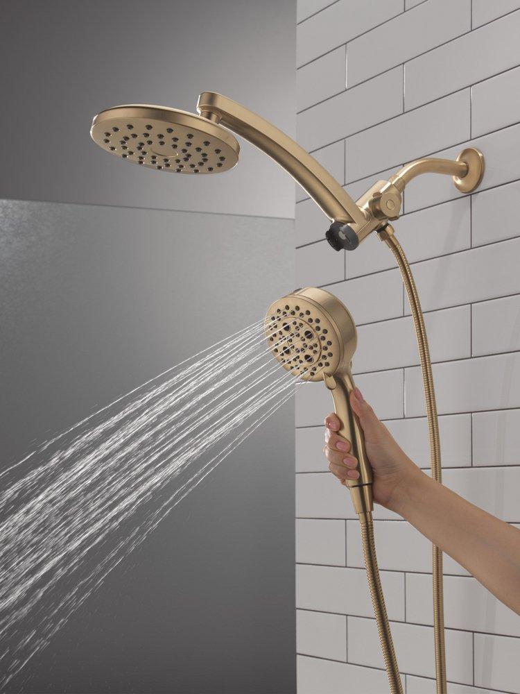 DELTA UNIVERSAL SHOWERING COMPONENTS: PIVOTPRO 3-IN-1 COMBINATION SHOWER 
