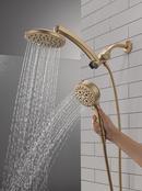 Multi Function Showerhead in Lumicoat Champagne Bronze 
