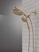 Multi Function Showerhead in Lumicoat Champagne Bronze 